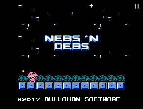 Nebs 'n Debs (Homebrew) — Title screen
